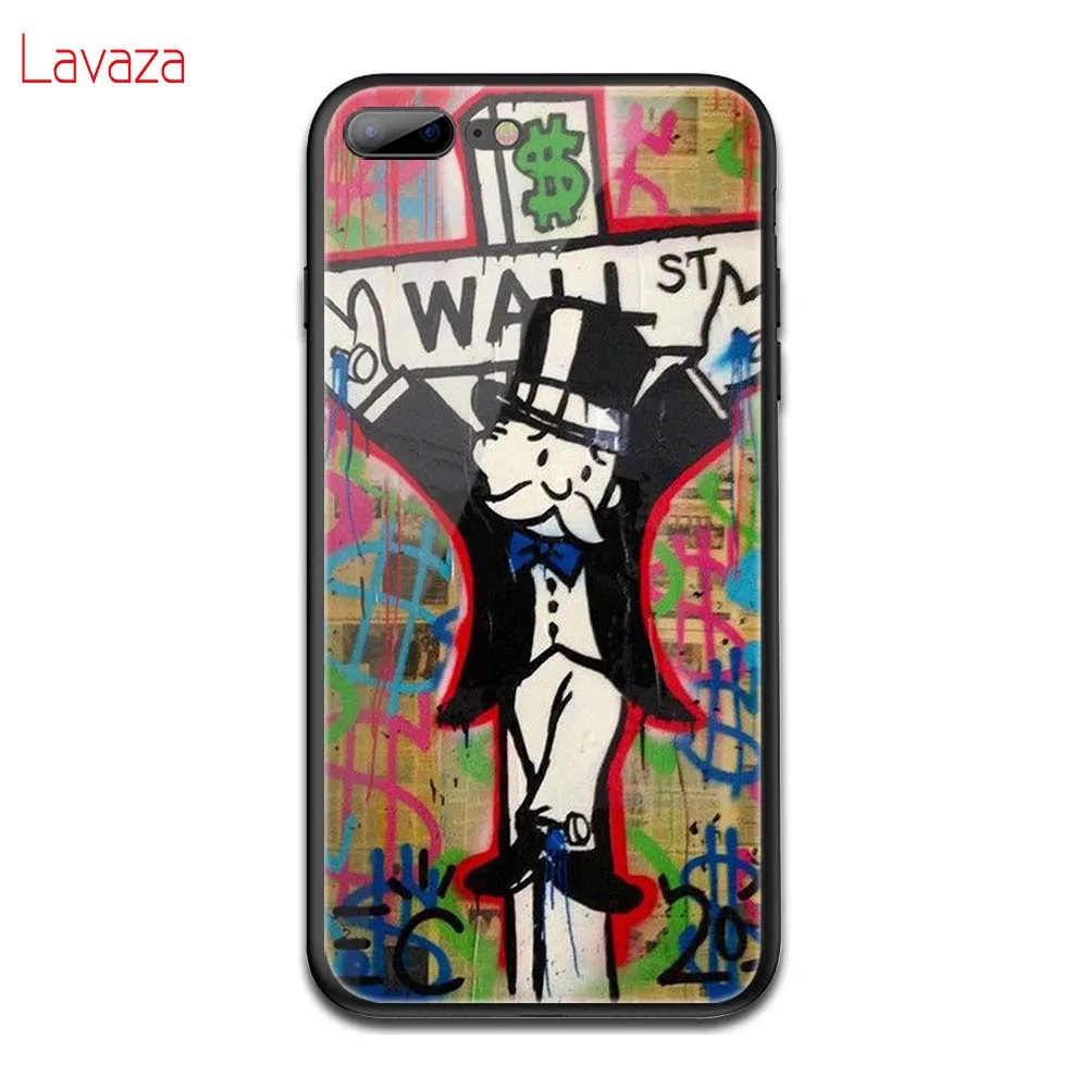 TG8 Чехол для iPhone 6 6S 7 8 Plus 5 5S SE XR X XS 11 Pro MAX из закаленного стекла и ТПУ с рисунком граффити - Цвет: TG8