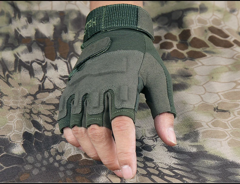 Refire gear SWAT армейские перчатки на пол пальца для мужчин военный солдат США боевые тактические перчатки противоскользящие бои стрельба перчатки без пальцев