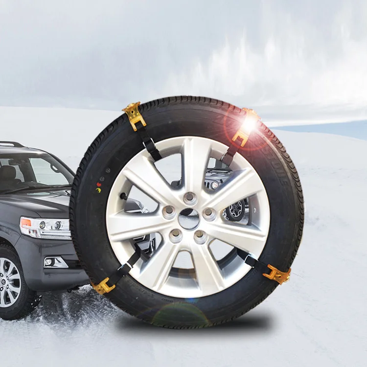 Зимние противоскользящие цепи для автомобиля снег грязь колесная шина