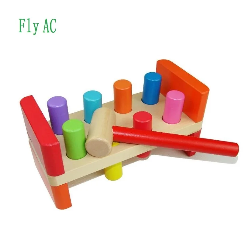 

Fly AC Делюкс скамейка деревянные игрушки с молотком для детей подарок на день рождения