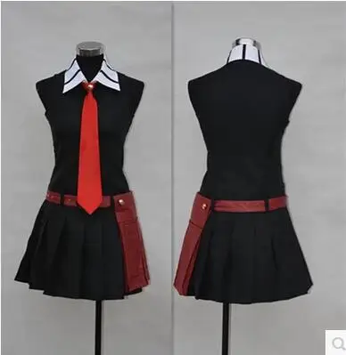 Новая аниме Akame ga KILL Cos набор Белой и Черной униформы для косплея Хэллоуина And