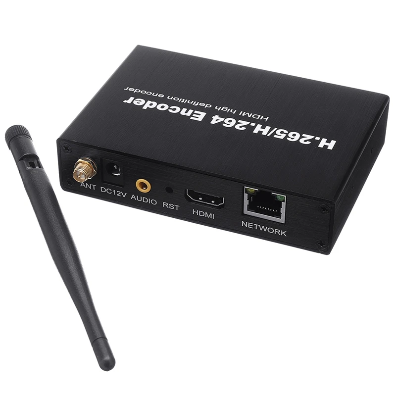 H.265 H.264 Hdmi Video Audio Wifi Encoder Iptvs Rtsp Rtmp Onvif H265 For Live Streaming Broadcast Eu Plug |