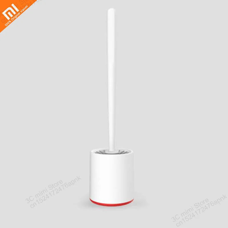 Xiaomi Mijia, вертикальное хранение, щетка для унитаза, мягкая резиновая щетка, набор для унитаза и кронштейна, инструменты для Чистки унитаза, умные