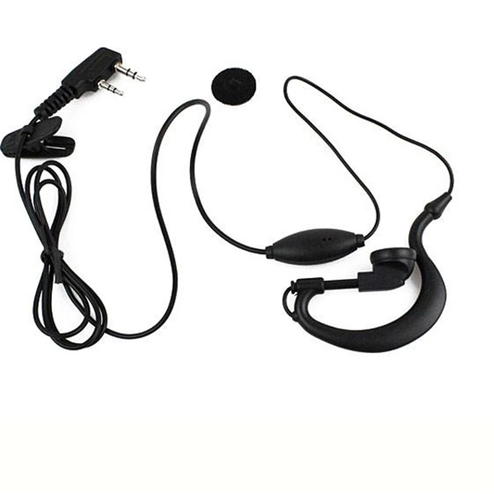 BCMaster 2-контактный двухконтактный наушник гарнитура наушники для BAOFENG UV5R-888S KENWOOD