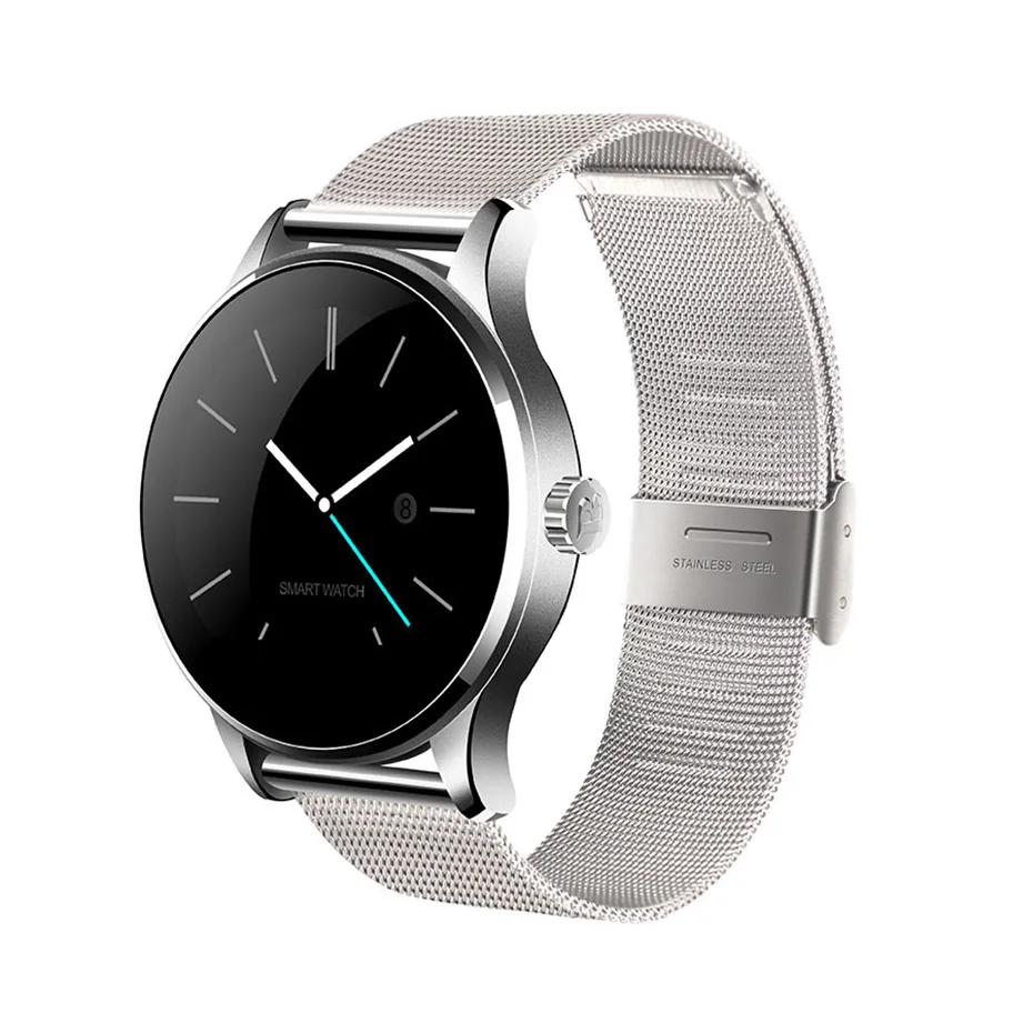 metal Strap COLMI K88H пульсометр монитор сна сообщения Сидячий напоминание Bluetooth для Android IOS мужские женские и Детские умные часы - Цвет: metal Strap