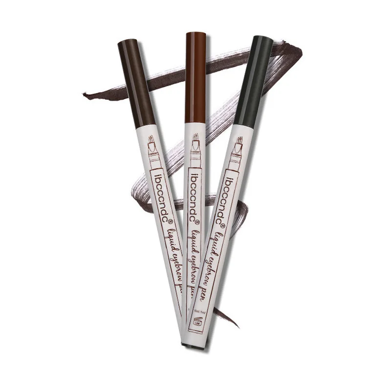 New 2018 Eye Brow Waterproof Black Brown Eyebrow Gel Tint Pigment Natural Cosmetics 3 Heads Tattoo Tinting Pencil cilios | Красота и
