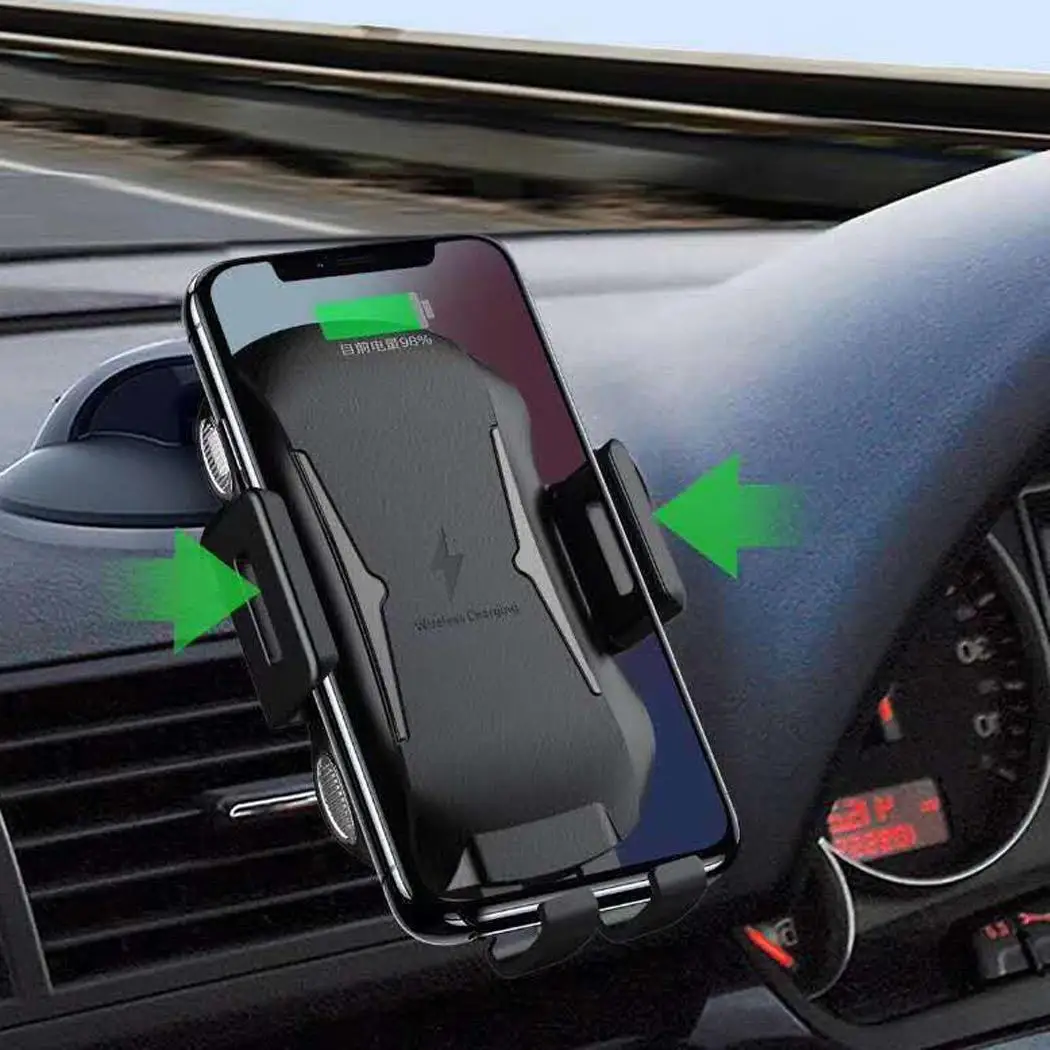 Сенсорное беспроводное автомобильное зарядное устройство автомобильный замок