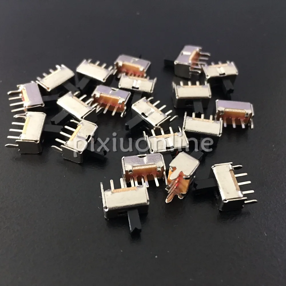 20 шт./лот DS601 SS12 D07 VG4 с держателем маленький тумблер Настенные переключатели DIY