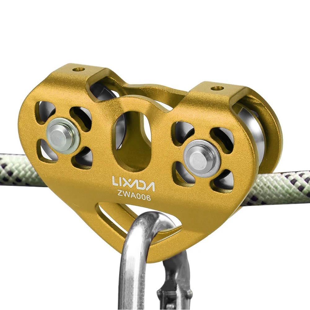 Это открытый рок ледолазание шкив оборудования 30kn кабельная тележка спасения
