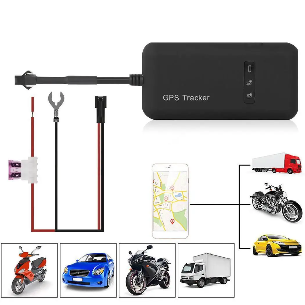 Новый 12 V ~ 36 GSM/GPRS автомобиль Moto E bike 159dbm 5 m отслеживающий набор черный смарт 46g