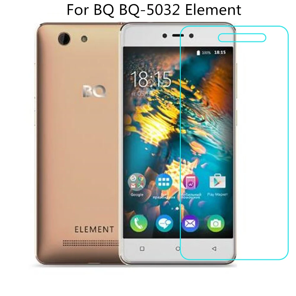 Закаленное стекло для BQ BQ-5032 Element защита экрана телефона Защитная пленка