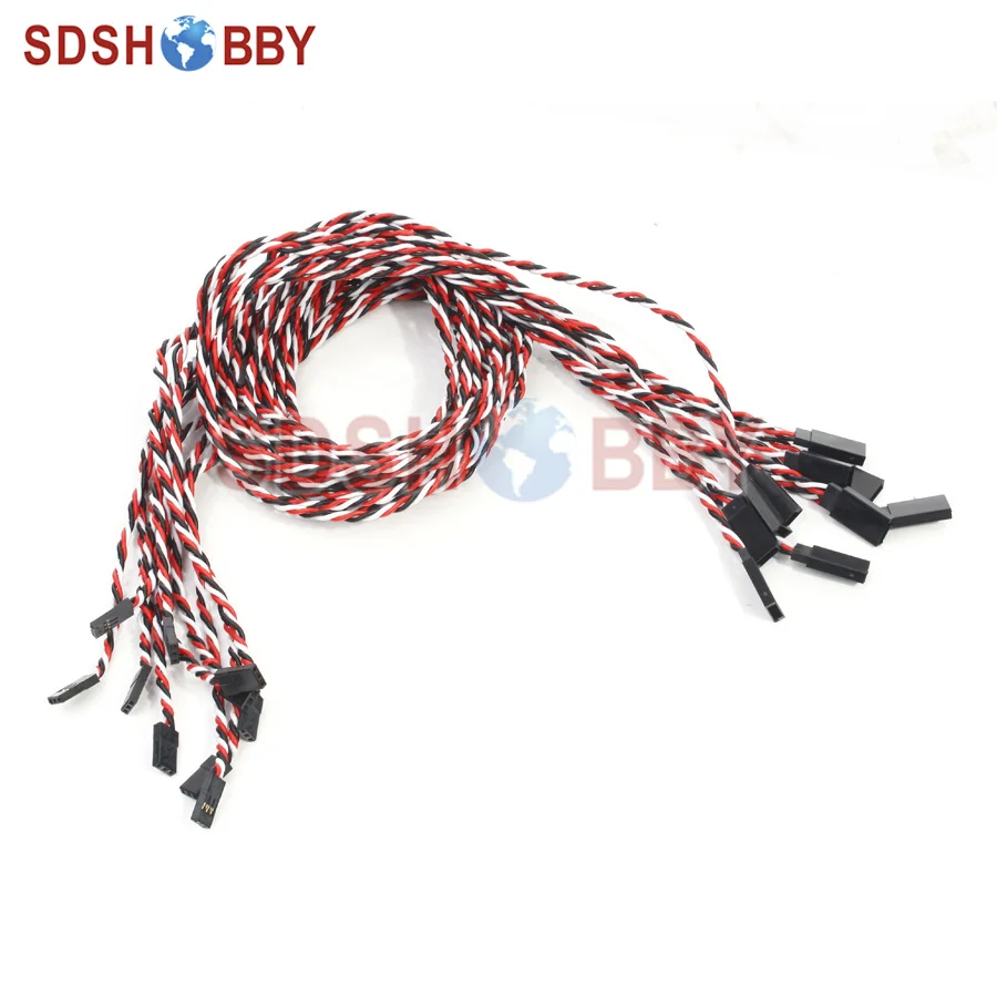 10 шт. * Сверхмощный 22 #/22AWG сервопривод витой провод 750 мм|servo wire|wire servowire wire |