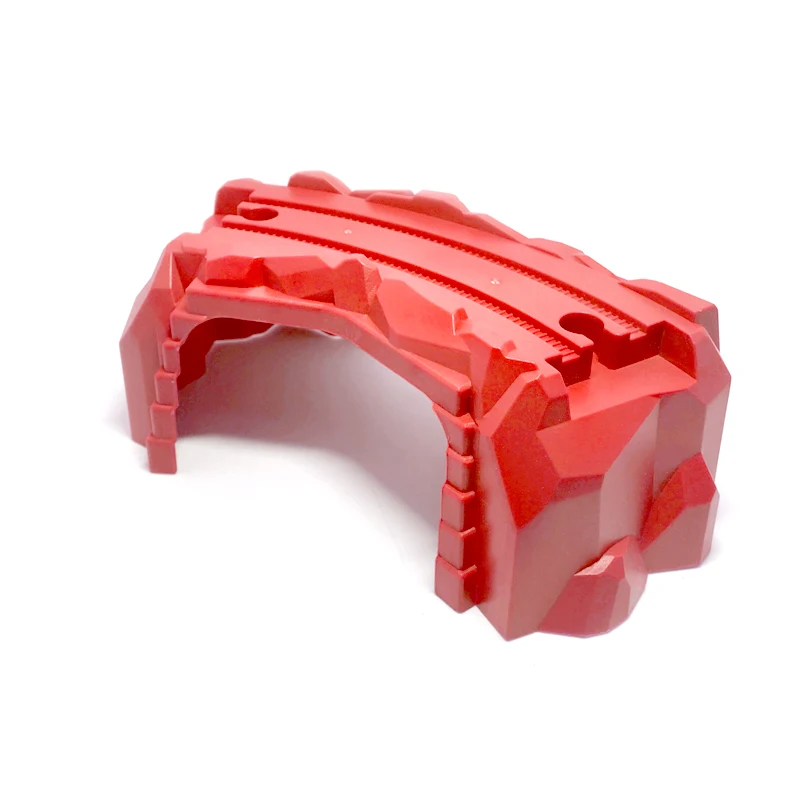 Изогнутый трек пещерный мост совместим с BRIO деревянный Паровозик и дорожки несколько комбинаций развивают детское воображение
