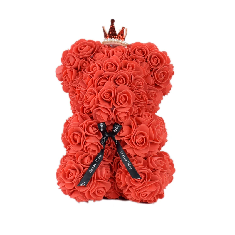 Розовый медведь, 25 см, на День святого Валентина, Romantische geschenkdoos, розовое пиво, Kunstmatige, розы, декоративные, Leuke, мультфильм, вриендин, детский подарок