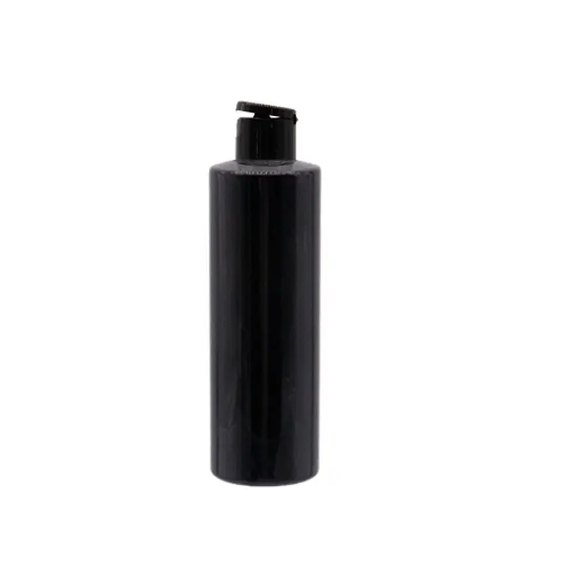 Black Bottle Black 250 мл X 25 прозрачный пластик косметический лосьон крем бутылка флип Топ крышка 250cc Пустые контейнеры для шампуня прозрачные бутылки для мытья - Цвет: Black Bottle Black