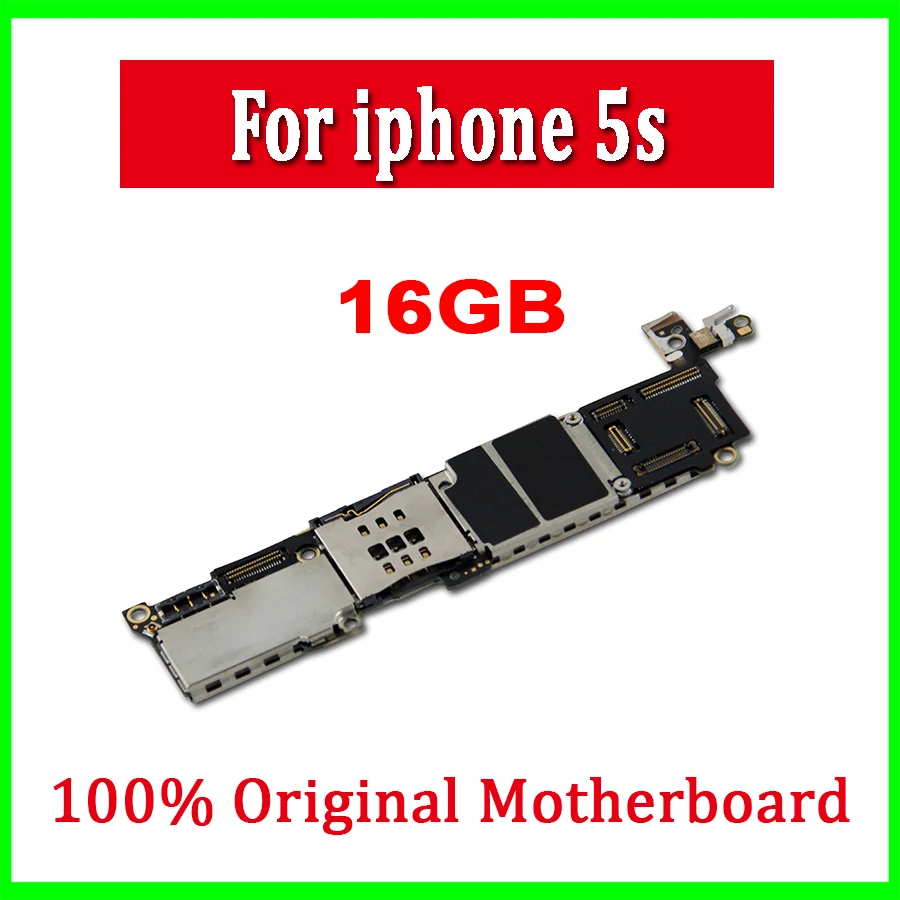 100% оригинальная материнская плата для iphone 5s без функции Touch ID 16 ГБ
