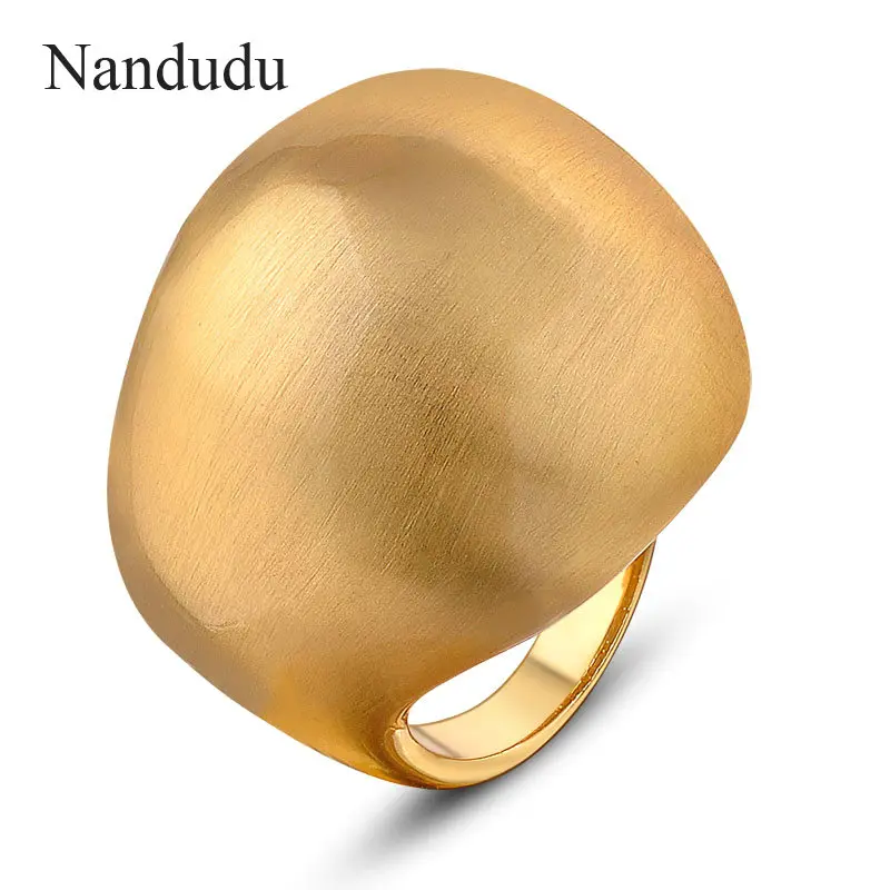 Nandudu FLASH распродажа в стиле панк медные матовые кольца модные ювелирные изделия