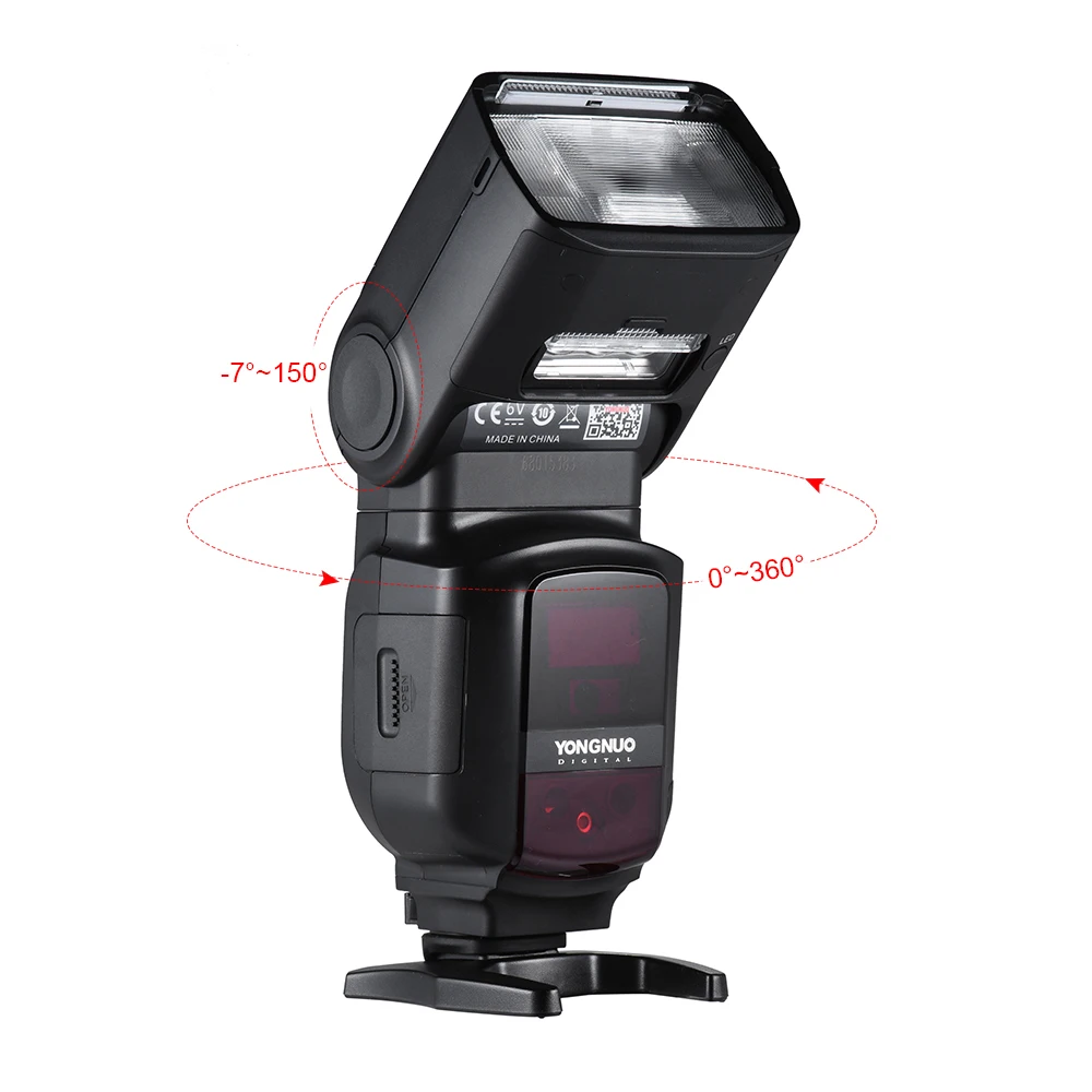Вспышка YONGNUO Speedlite высокоскоростная TTL Беспроводная со светодиодной подсветкой