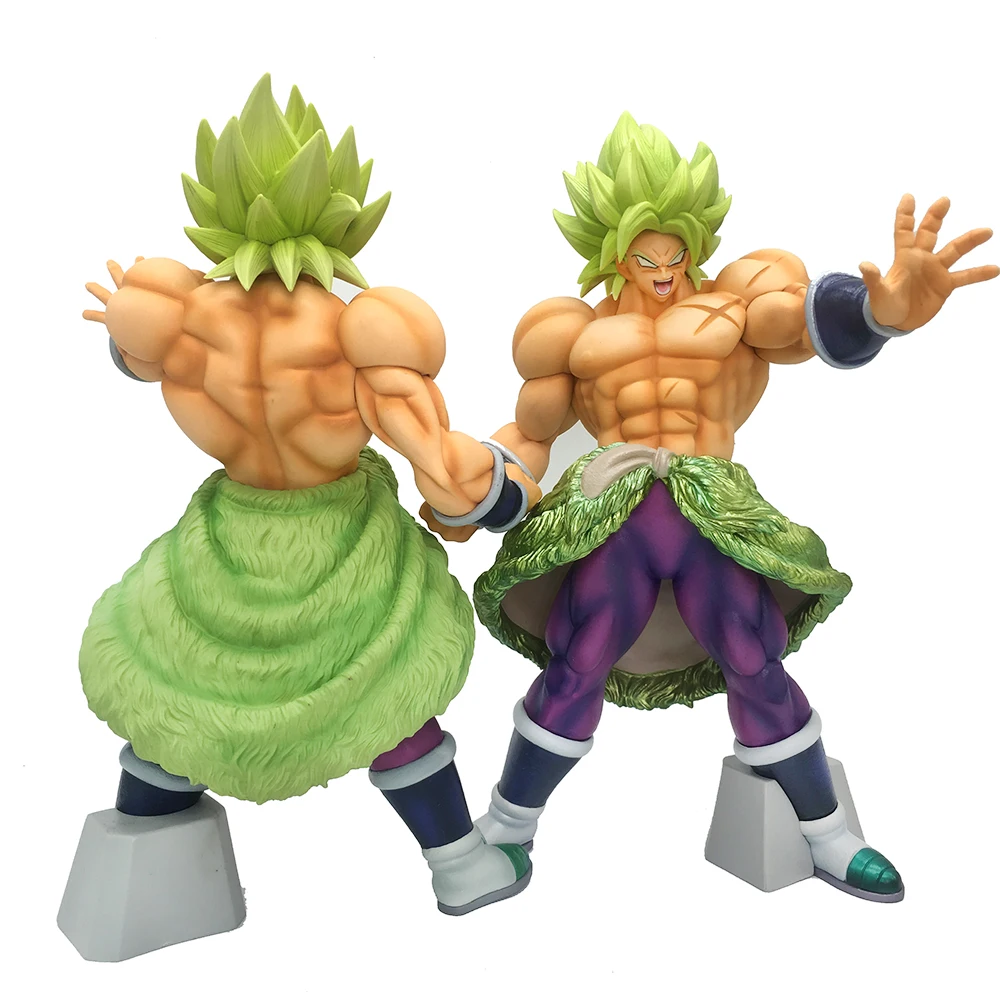 34 см большая Оригинальная фигурка Banpresto Dragon Ball, Супер Saiyan Broly Broli, ПВХ фигурка, модель, игрушки, фильм, фигурка Borly