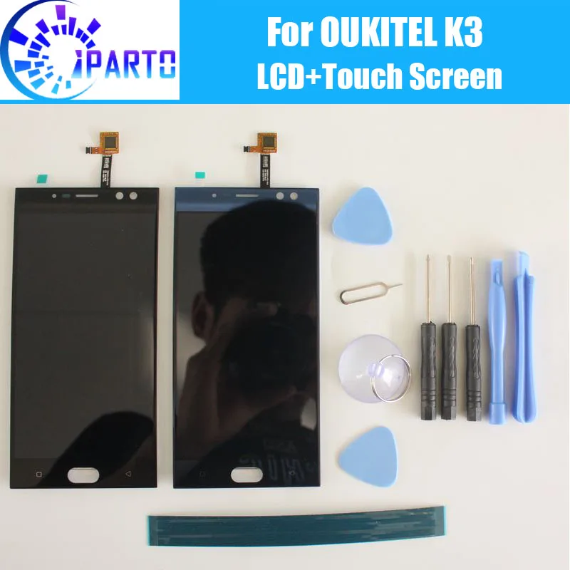 ЖК-дисплей Oukitel K3 + сенсорный экран в сборе 100% оригинал протестированный