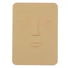 5 шт. силиконовая Татуировка ilicone 4D практика Синтетическая кожа лица 20х15 см Перманентный макияж практика кожа для начинающих