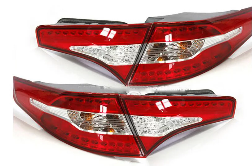 2шт Автомобильный головной светильник для KIA K5 2011~ год головной светильник s K 5 СВЕТОДИОДНЫЙ DRL ходовой светильник s биксеноновый луч Противотуманные фары с ангельскими глазками авто