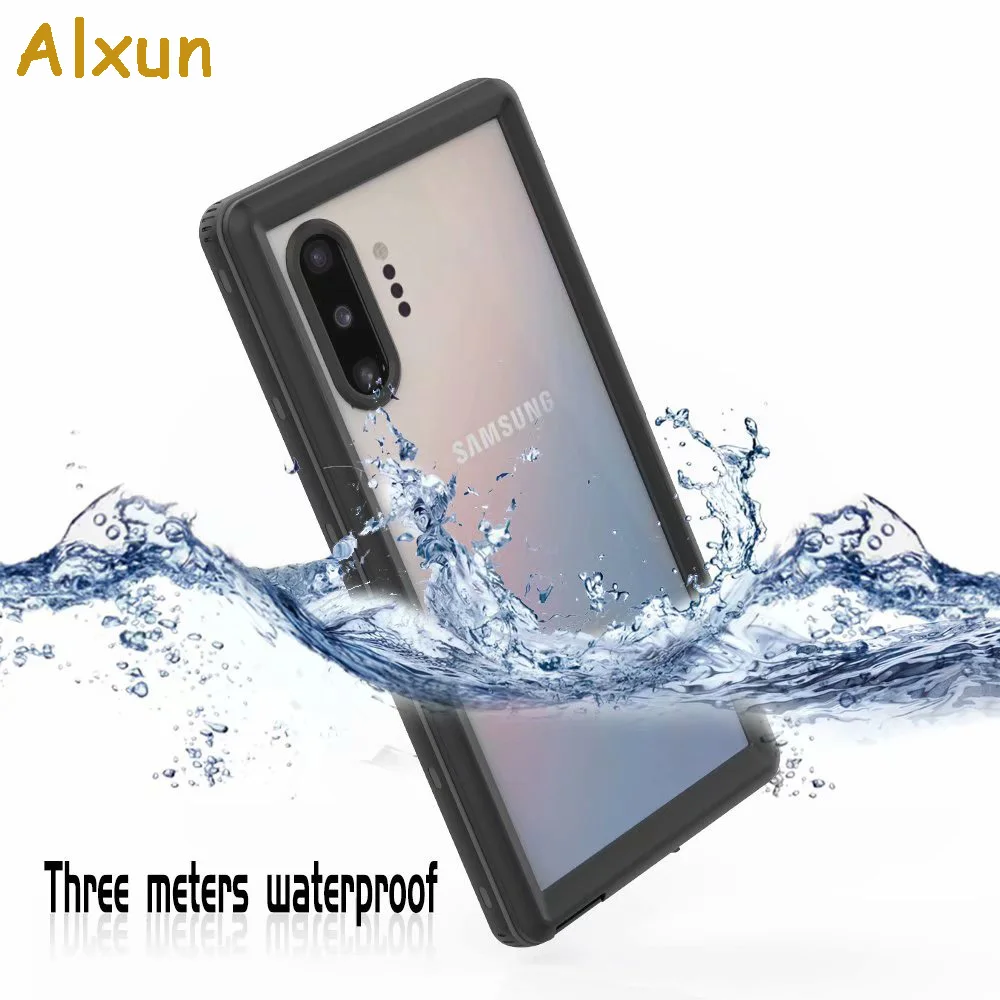 Alxun для samsung Note10 Plus чехол пылезащитный противоударный Чехол IP68 Дайвинг