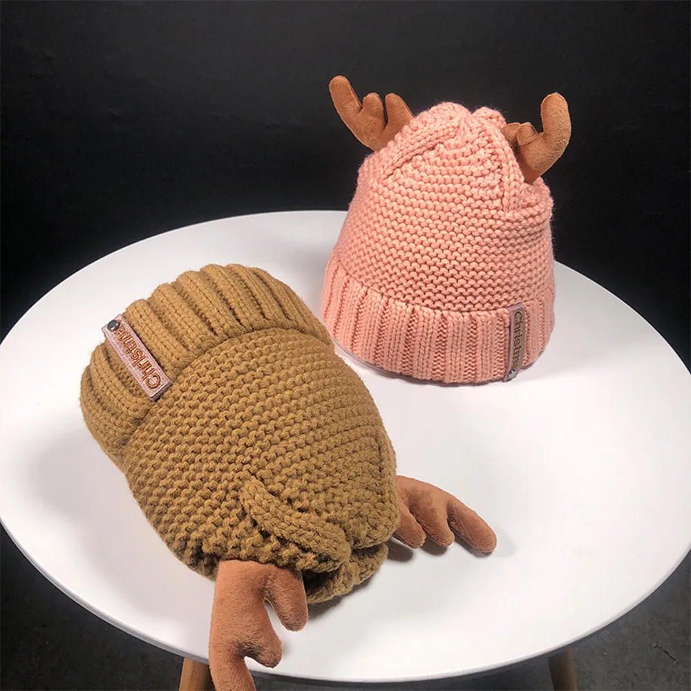 Женская шапка бини, кашемировая шапка с рогами, шапка Skully, модная, теплая, толстая, мягкая, тянущаяся, с косичками, вязаные, громоздкие, зимние шапки бини, лыжная шапка 15