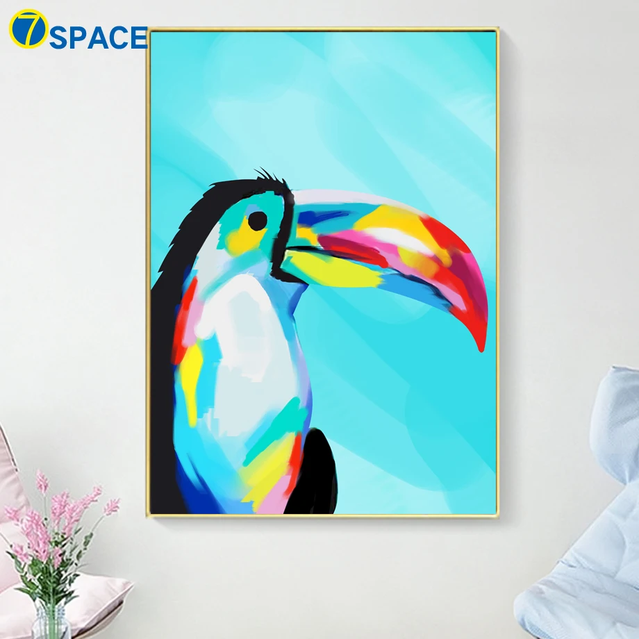 Toucan плакаты с птицами и принтами скандинавский плакат настенная живопись холст