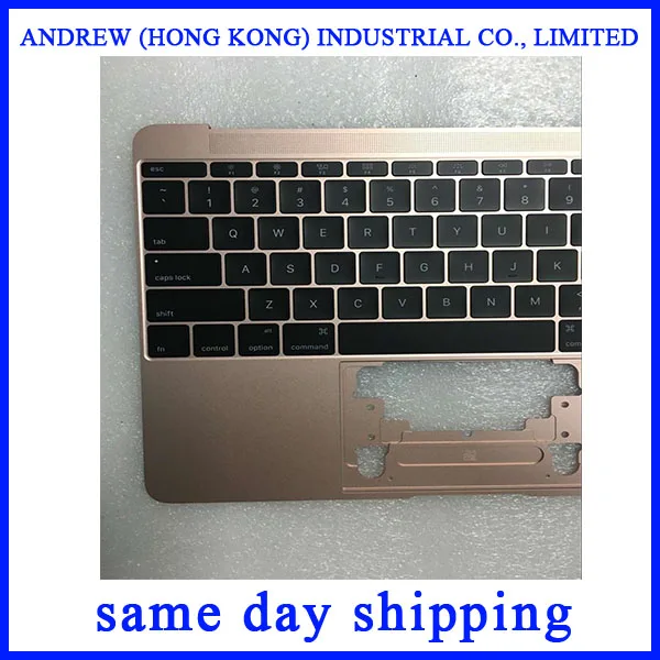 A1534 2016 2017 год для Macbook 12 дюймов топовый чехол с английской раскладкой и