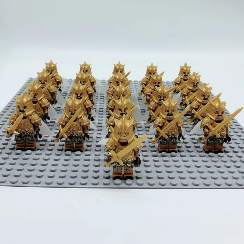21 шт. новая игра престолов MOC Ice and Fire серии Джейми Ланнистер Preston греческое поле
