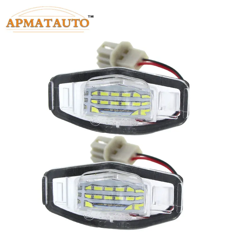 Светодиодная лампа 18SMD для номерного знака белый свет 2 шт. Honda Civic EM2/ES7 City Legend Accord