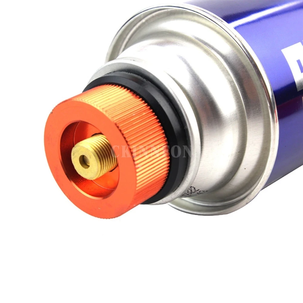 

50Pcs/Lot Hiking Camping Aluminum Stove Adapter Conversion Split Type Gas Furnace Connector Cartridge Auto-off Tank Adapter