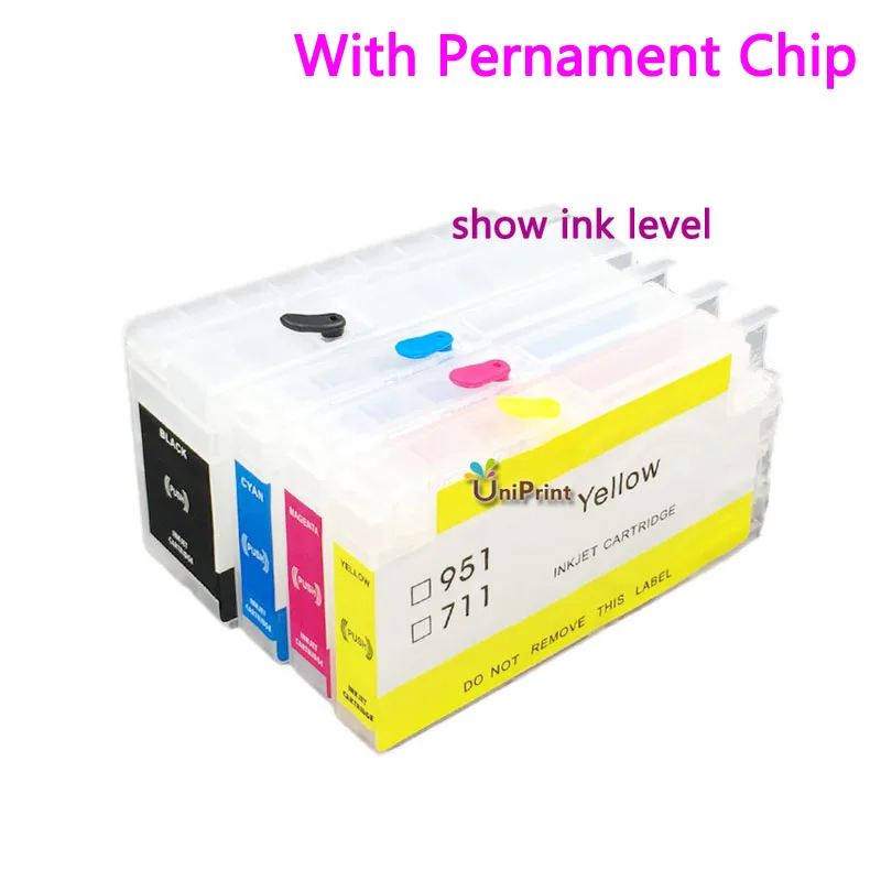 4 шт. картриджи для принтера hp 950 officejet Pro 8100 8600|cartridge tank|cartridge pencartridge cb435a |