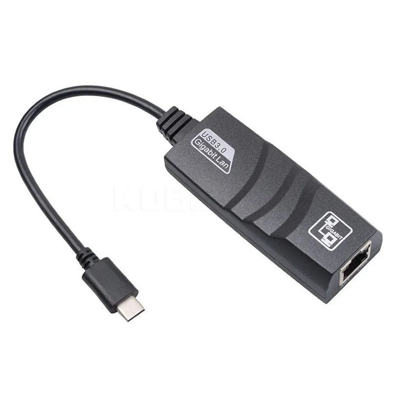 50 шт./лот USB3.0 USB 3,0 до 10/100/1000 Мбит/с RJ45 Gigabit Ethernet сетевой адаптер сетевой карты для Macbook Mac ОС Windows