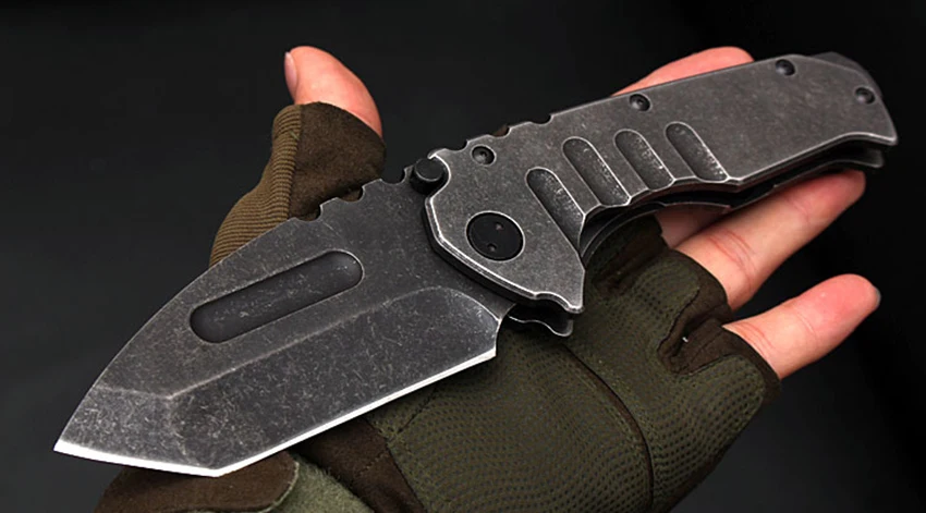 Складной нож 9cr18mov лезвие G10/стальная ручка для кемпинга выживания карманные