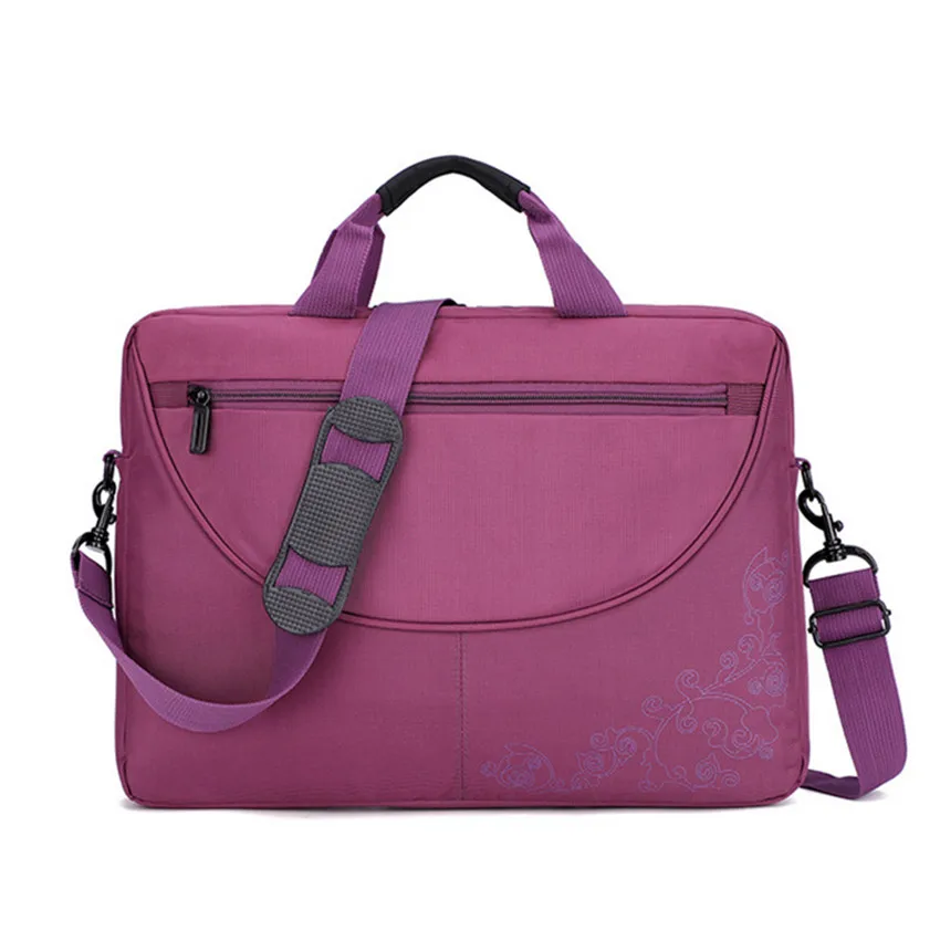 Фиолетовый New Business Laptop Bag Unisex Bag Fashion Bag - Цвет: Фиолетовый