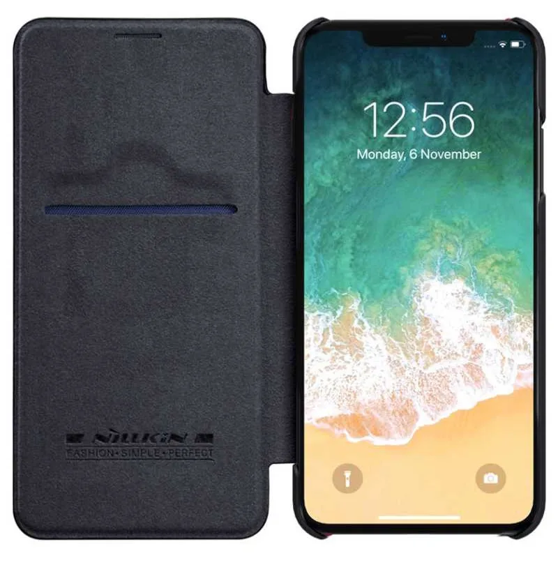 Для iPhone XS Max чехол Nillkin Englon из искусственной кожи задняя крышка винтажный lether PC чехол для Apple iPhone XR X XS максимальный Чехол