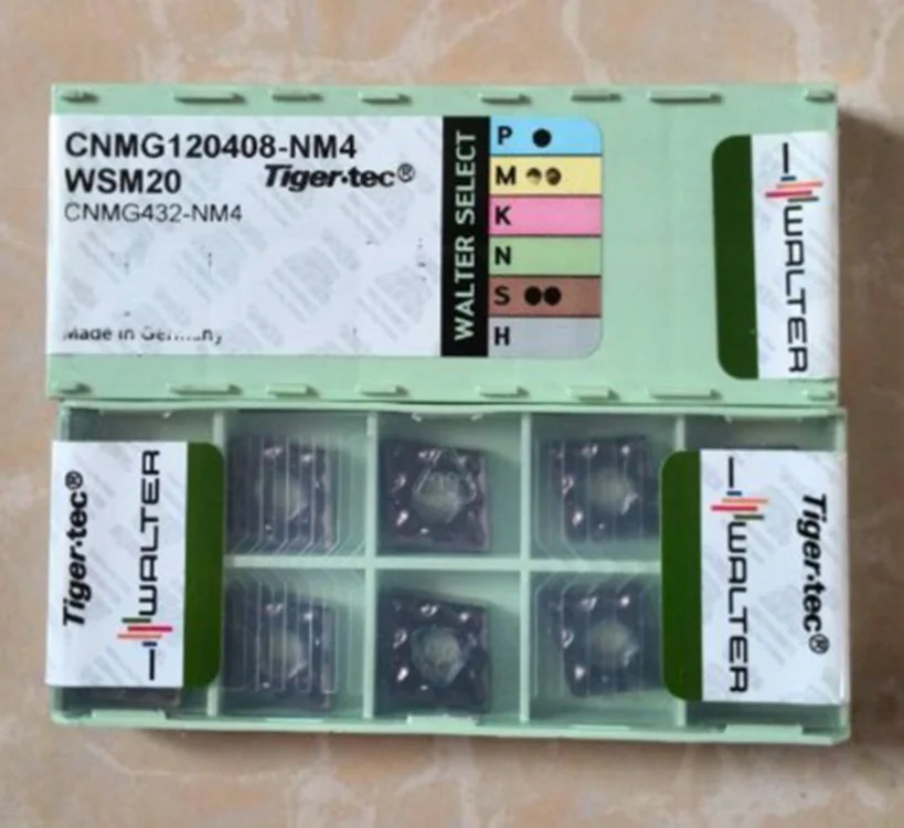 WALTER вставка CNMG120408-NM4 WSM30/CNMG120404-NM4 WSM30 подходит для прерывания резки нержавеющей стали