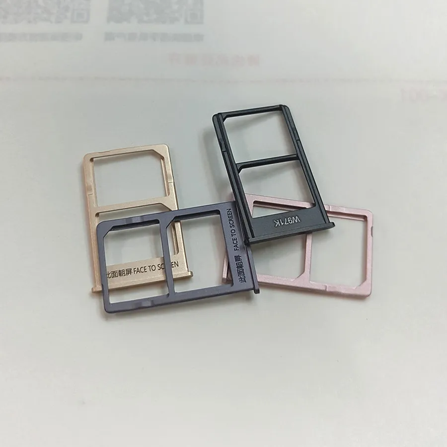 Новый держатель слота для SIM карты xiaomi mi5s plus слот Micro SD Лоток адаптер заменяемые