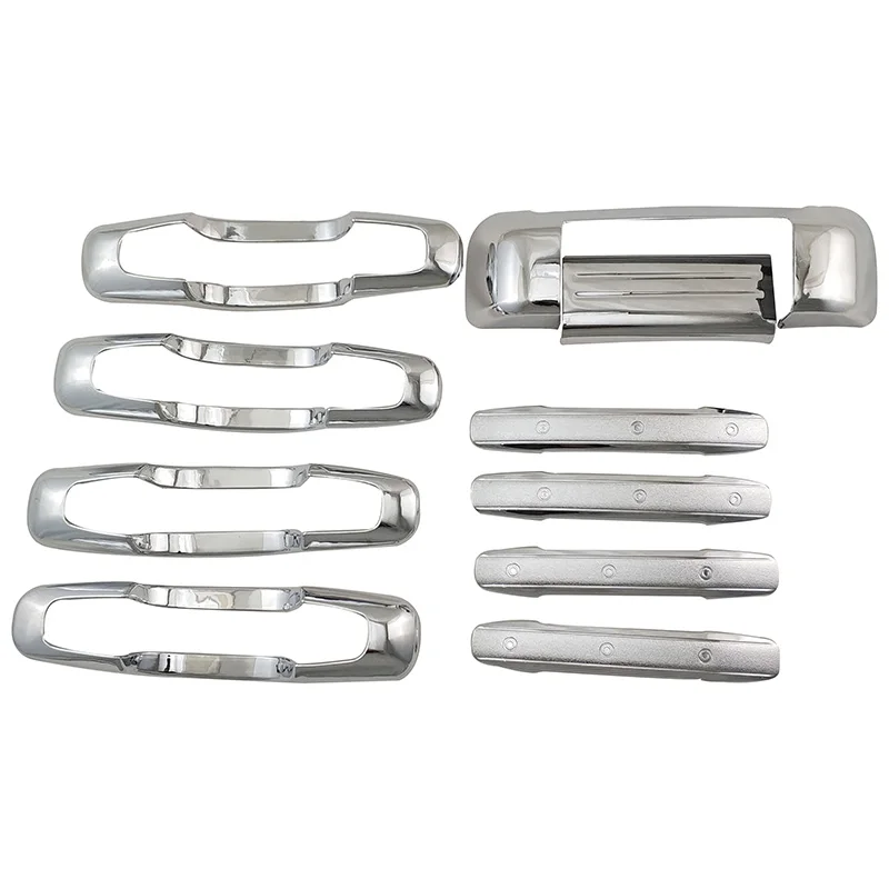 10pcs Для Suzuki Vitara Grande Escudo 2,0 1998-2005 Автомобильная дверная ручка крышки чаши ABS хромированные аксессуары наклейки для автомобиля Стайлинг 10 шт - Цвет: 10pcs