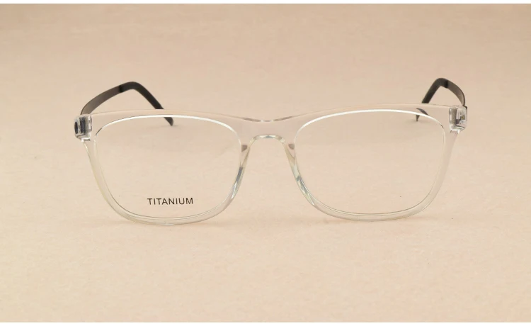 Оправа для очков, женские брендовые Модные прозрачные оправы для очков для мужчин, без винта, титановая, для близорукости, компьютерные оправы для очков