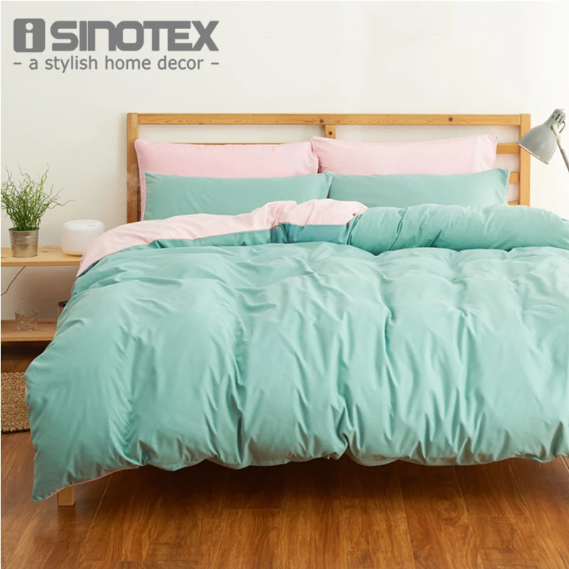 4 шт. брендовый Комплект постельного белья набор пододеяльников однотонное