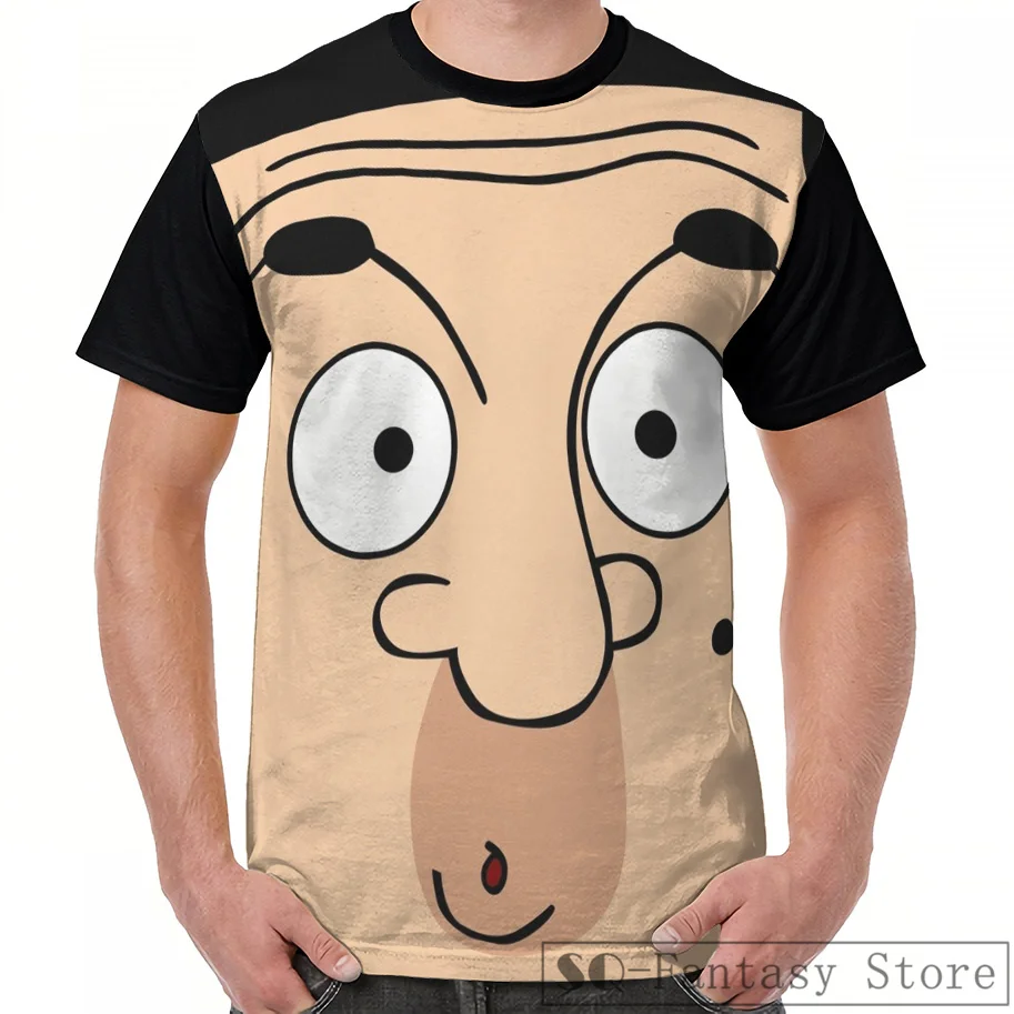 Футболка Мужская/женская с принтом Mr Bean Модный повседневный топ графическим