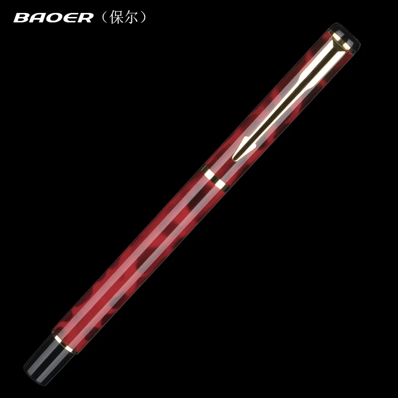 Baoer модная дизайнерская шариковая ручка роскошные школьные принадлежности для