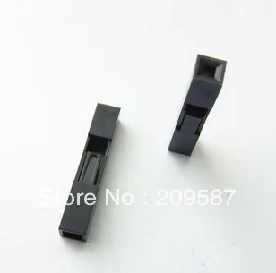 

100pcs Dupont Connector Housing Female 2.54mm 1x1P