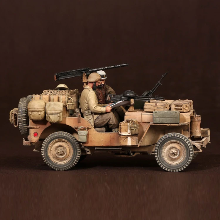 1/35 Смола вторая мировая война армия Современная Южная Африка джип машина военная