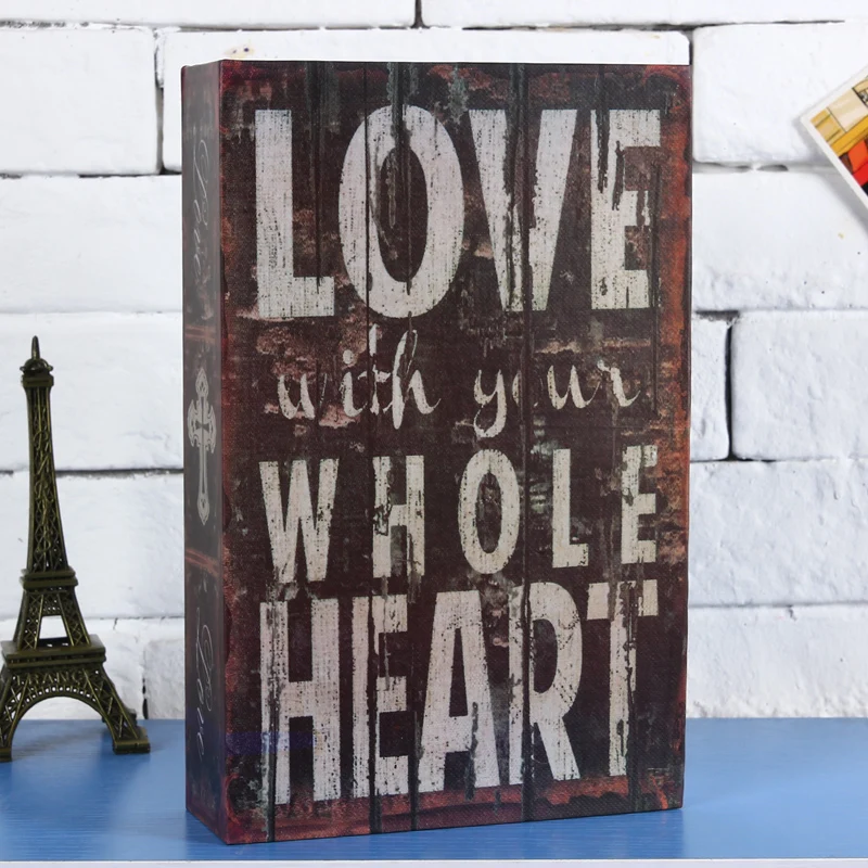 

Key open Creative Pattern Books strongarmer bank card fuse boxes birthday gift storage safety safes