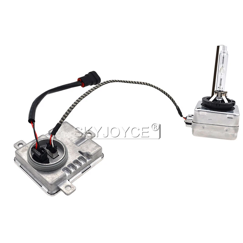 SKYJOYCE 55W D3S Авто фара Замена Комплект быстрая Яркая ксеноновая лампа D3R электронный