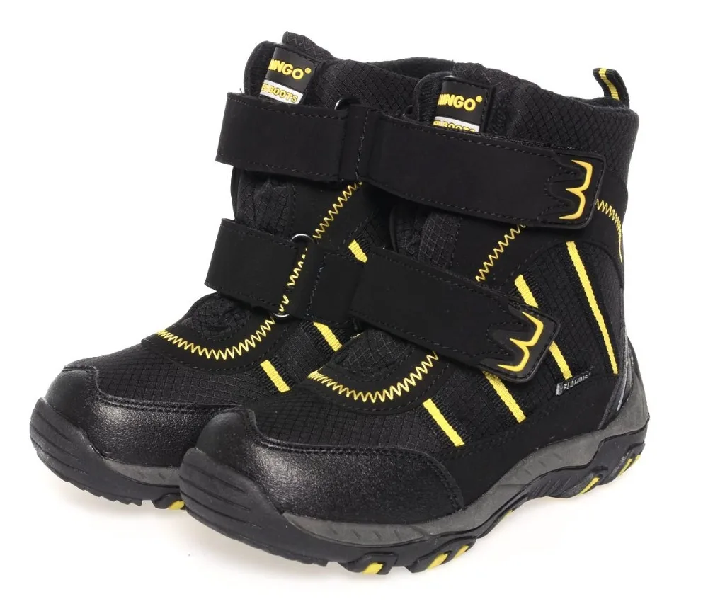 FLAMINGO high quality fashion winter children's shoes for boy 2015 new collection anti-slip snow boots CC31328